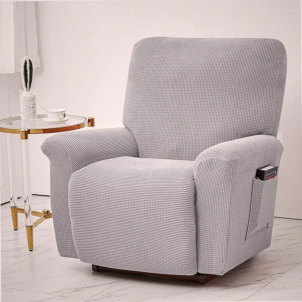 Waterproof Recliner Chair Cover Elastic Plush Lazy Sofa Cover Massage ChairCover